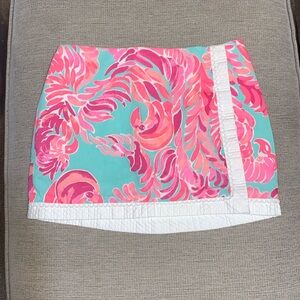 Lilly Pulitzer Girls Skort Size 14